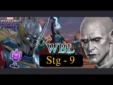 WBL Gorr vs. Thor 🔥 || Stage - 9 || Marvel Future Fight