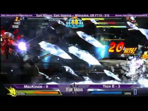 Epic Khaos After Hours - MacKinzie vs Yzae B FT10 for $10 MVC3