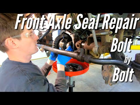 Jeep Wrangler Axle Seal Replacement (Dana 30 & 44 Axles)