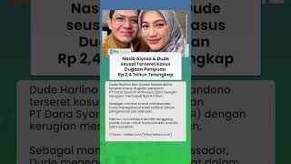 Nasib Dude Harlino dan Alyssa Soebandono seusai Terseret Kasus Dugaan Penipuan PT DSI Rp2,4 Triliun