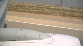 preview picture of video 'Flugzeugstart Oman Air in Muscat auf die Malediven'