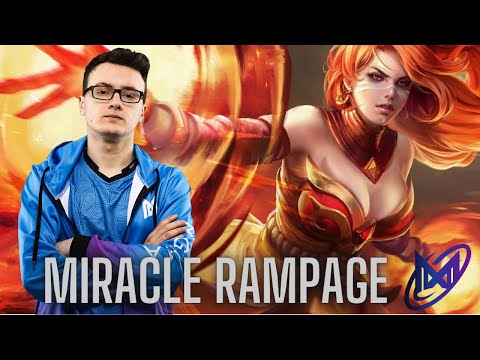 Miracle(Lina) first RAMPAGE 2022 | Nigma galaxy vs Alliance | DPC WEU Winter Tour | Dreamleague