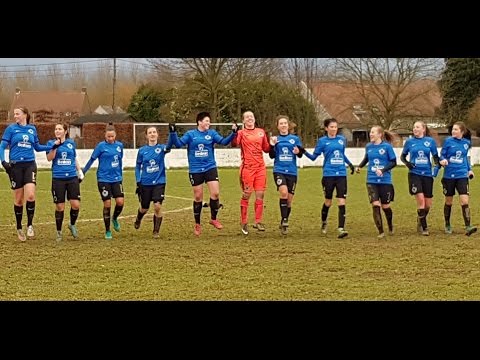 USF Montroeul Dergneau-Club Brugge Dames 0-13  14-01-2017
