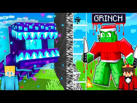 Ich PRANKE meinen FREUND in einem GRINCH MOB BATTLE! - Minecraft ⛏