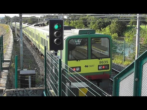 Irish Rail 8520 Class Dart Train 8635 - Booterstown Station, Dublin