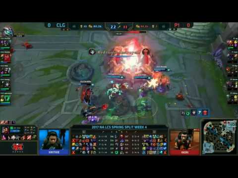 CLG vs Phoenix 1 Highlights   NA LCS  Spring 2017   CLG vs P1 Week 4 Day 3