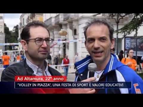 TG TELEAPPULA 211: VOLLEY IN PIAZZA, AD ALTAMURA LA 22^ EDIZIONE