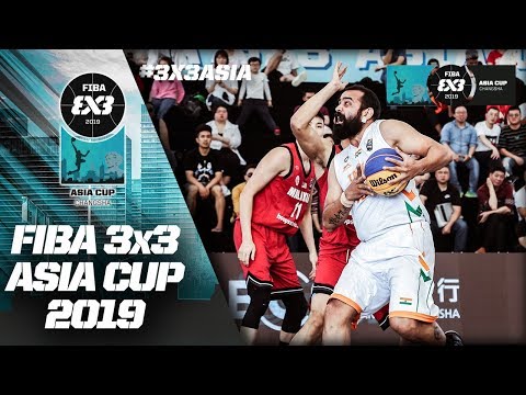 India v Malaysia | Men’s Full Game | FIBA 3x3 Asia Cup 2019