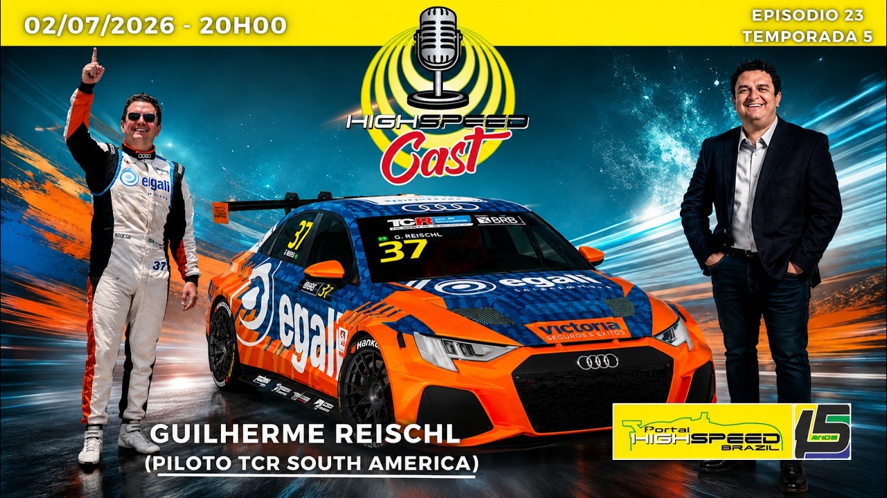 🎙️ GUILHERME REISCHL | Piloto TCR South America | HIGH SPEED CAST | AO VIVO