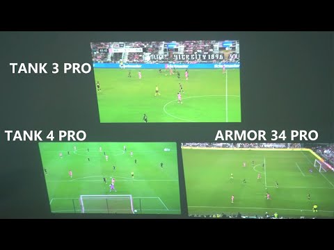 Projector Phone Showdown! TANK 4 Pro vs TANK 3 Pro vs Ulefone Armor 34 Pro