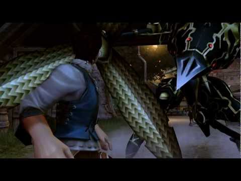 (Wii) Xenoblade Chronicles HD Cutscene 013 - Man-eating Mechon - JAPANESE