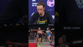 Caitlin Clark responsed to the Angel Reese flagrant foul #shorts