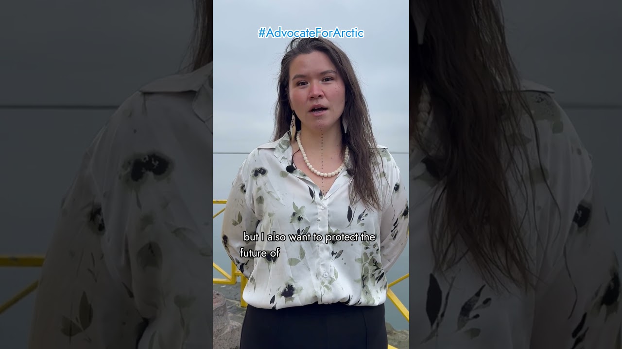 Priscilla Frankson, Youth Advocate, on why we should advocate for the Arctic