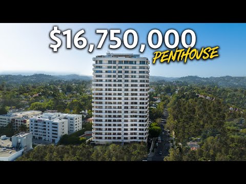 Touring a $16,750,000 Los Angeles Penthouse with Amazing Views