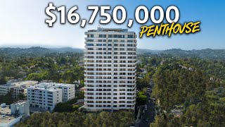 Touring a $16,750,000 Los Angeles Penthouse with Amazing Views