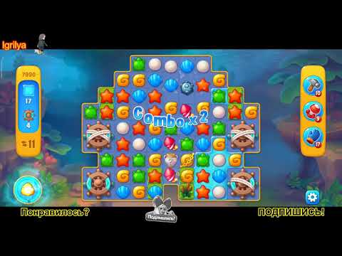 Fishdom level 7990 / Фишдом уровень 7990