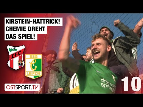 Kirstein-Hattrick! Chemie dreht das Spiel: ZFC Meuselwitz - Chemie Leipzig | Regionalliga Nordost