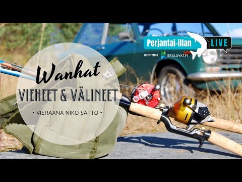 Vanhat vieheet ja kalastusvälineet | Perjantai-illan LivE