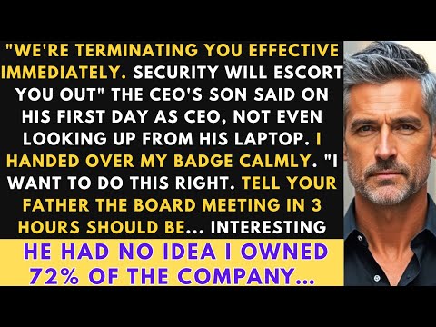 CEO's Son Fired Me Day One, I Owned 72% of His Company | Revenge