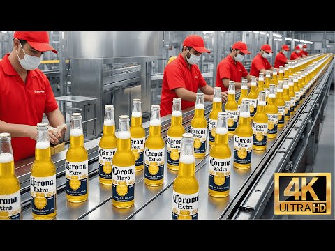 Inside a Modern Brewery Factory: From Barley to Beer (Full Process) - How Beer is Made