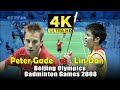 4K50FPS MS Lin Dan Vs Peter Gade 2008 Beijing Olympics Highlights
