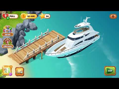 Lost island 143-144 level 🌴Blast Adventure