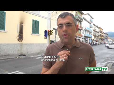 2017-08-19 PRATO - DÀ FUOCO A LAPIDE DEI PARTIGIANI,  L'HO FATTO PER NOIA