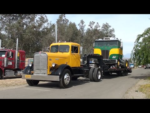 ATHS SoCal Antique Truck Show 2021 - Leaving