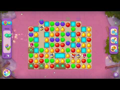Gardenscapes 1866 Super Hard Level - 16 moves - NO BooSTERS