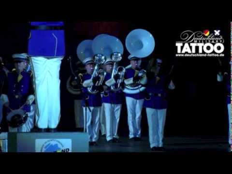 Euro Band Rotterdam beim Deutschland Military Tattoo auf Schalke am 07.09.2013