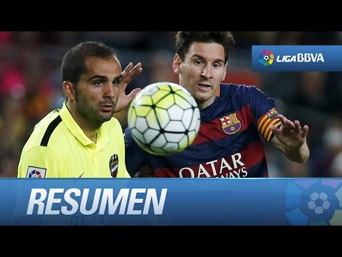 Resumen de FC Barcelona (4-1) Levante UD