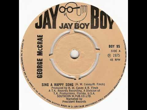 UK New Entry 1975 (67) George McCrae - Sing A Happy Song
