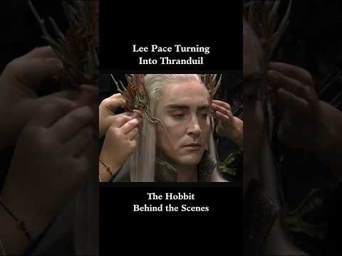 Lee Pace Transforms Into Thranduil | The Hobbit BTS