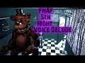 Five Nights at Freddy's "5TH NIGHT VOICE DECODE ...