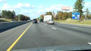 preview picture of video 'I-475 Northbound.  Near Macon, Georgia'
