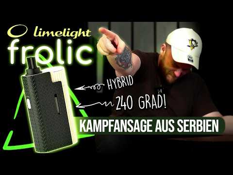 HIGHCLASS VAPORIZER für 350 EURO! | Limelight Frolic Test | Unbox & Daten