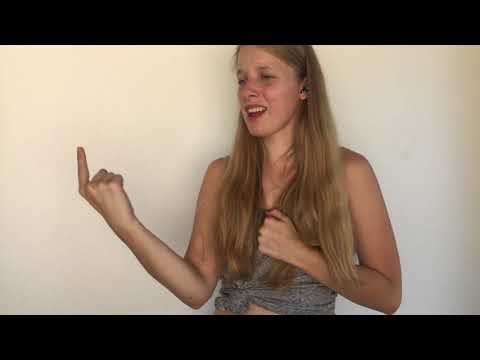 Shawn Mendes - In My Blood (German Sign Language) | Cindy Klink