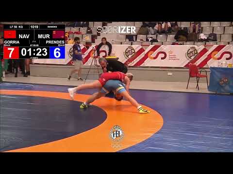 3º R. WW - 50Kg: GORRIA GOÑI, AINTZANE (NAV) PRENDES LARIOS, CARLOTA (MUR)