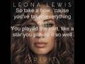 Leona Lewis-Take a Bow w/lyrics