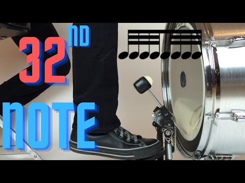 32nd Note Bass Drum Double Stroke Thing