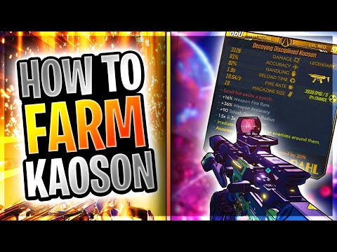 Borderlands 3 │ How to FARM the KAOSON!