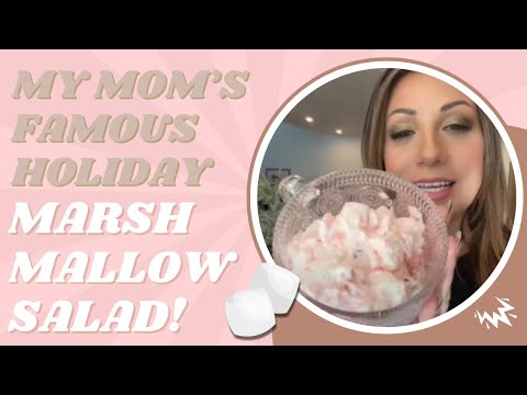 Holiday Marshmallow Salad: My Mom’s Famous Recipe! 🎄✨