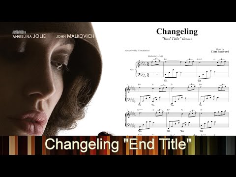 Changeling “End Title” - Clint Eastwood (with sheets)