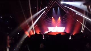 Calvin Harris:Outside (Hardwell remix) Worldwilde exclusive at the Ziggo dome