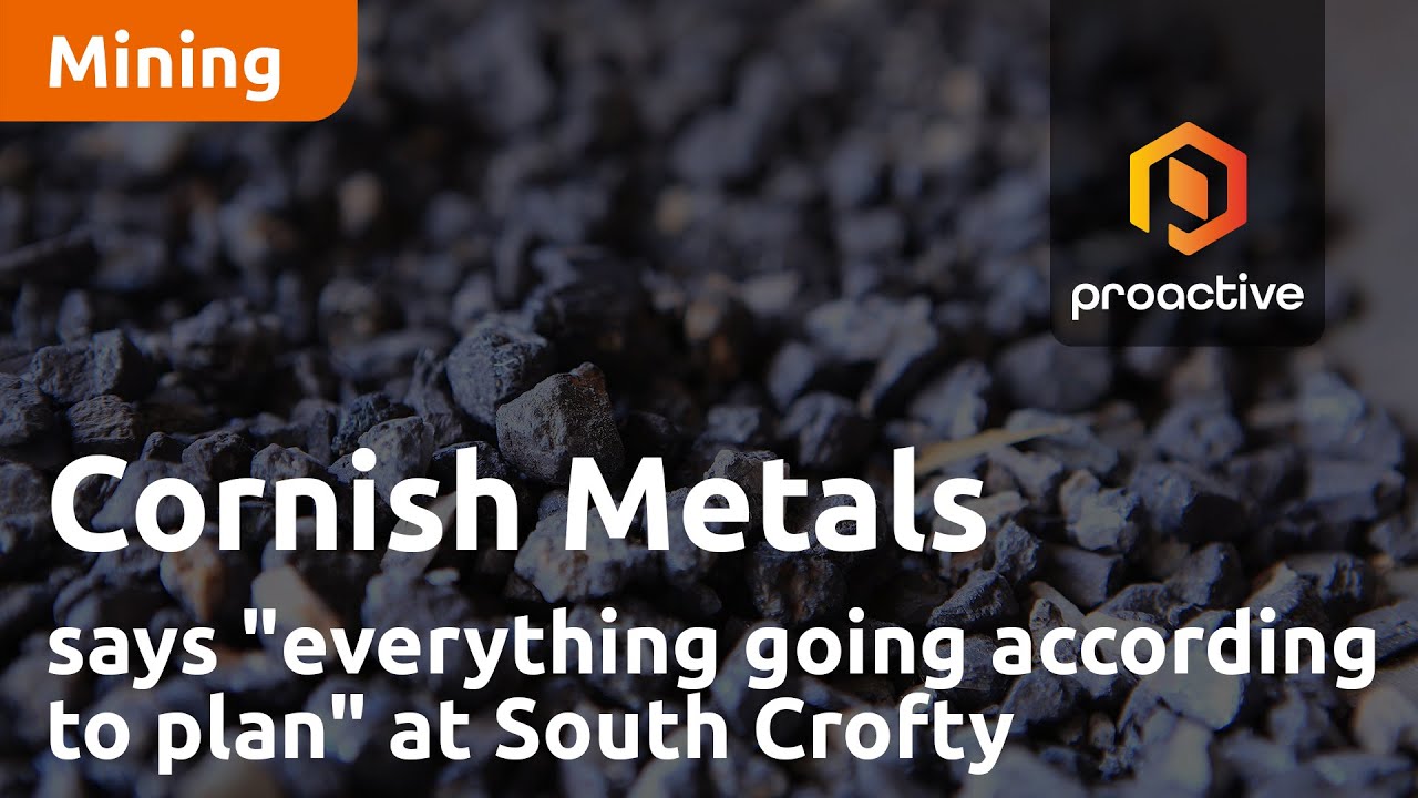 Cornish Metals CEO says "everything going according to plan" at South Crofty