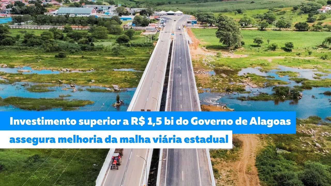 Investimento superior a R$ 1,5 bi do Governo assegura melhoria da malha viária estadual