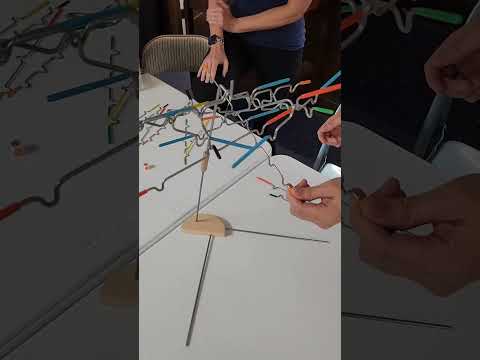This game, Suspend, pretty much defies gravity!! #boardgames #dexteritygames #partygames