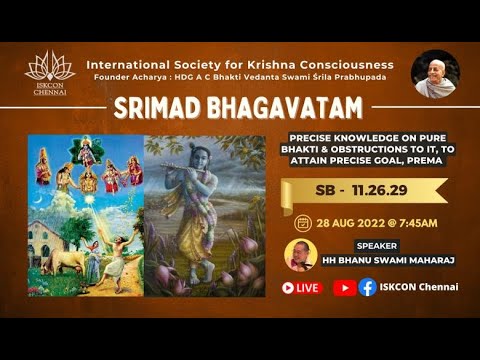 SB_11.26.29 - Precise knowledge on pure bhakti & obstructions to it, to attain precise goal, Prema !