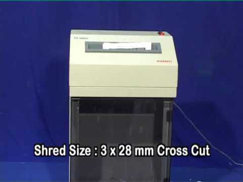Avanti Ps300 Cc Paper Shredder Machine