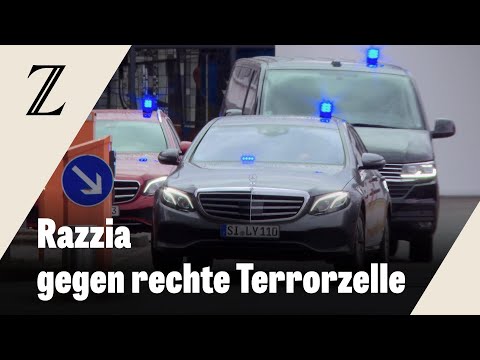 Polizei nimmt fünf Männer bei Razzia gegen rechtsextreme Vereinigung fest